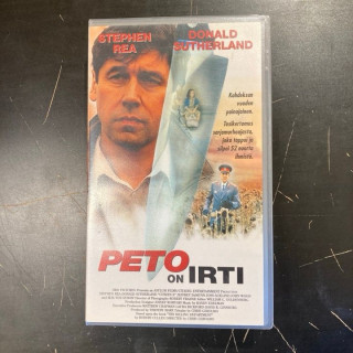 Peto on irti VHS (VG+/M-) -jännitys-